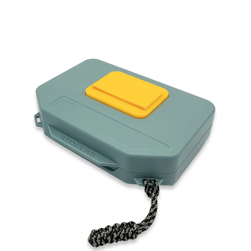 Atollas Micro Fly Box Flats Green - from Alamo Anglers