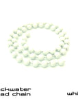 Sight Cast Backwater Bead Chain (Stainless Steel) 3.2mm White - from Alamo Anglers
