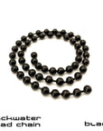 Sight Cast Backwater Bead Chain (Stainless Steel) 3.2mm Black - from Alamo Anglers
