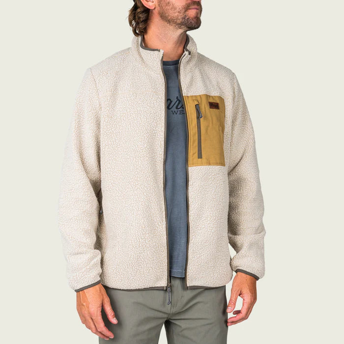 Marsh Wear Baytown Sherpa Jacket Khaki - from Alamo Anglers