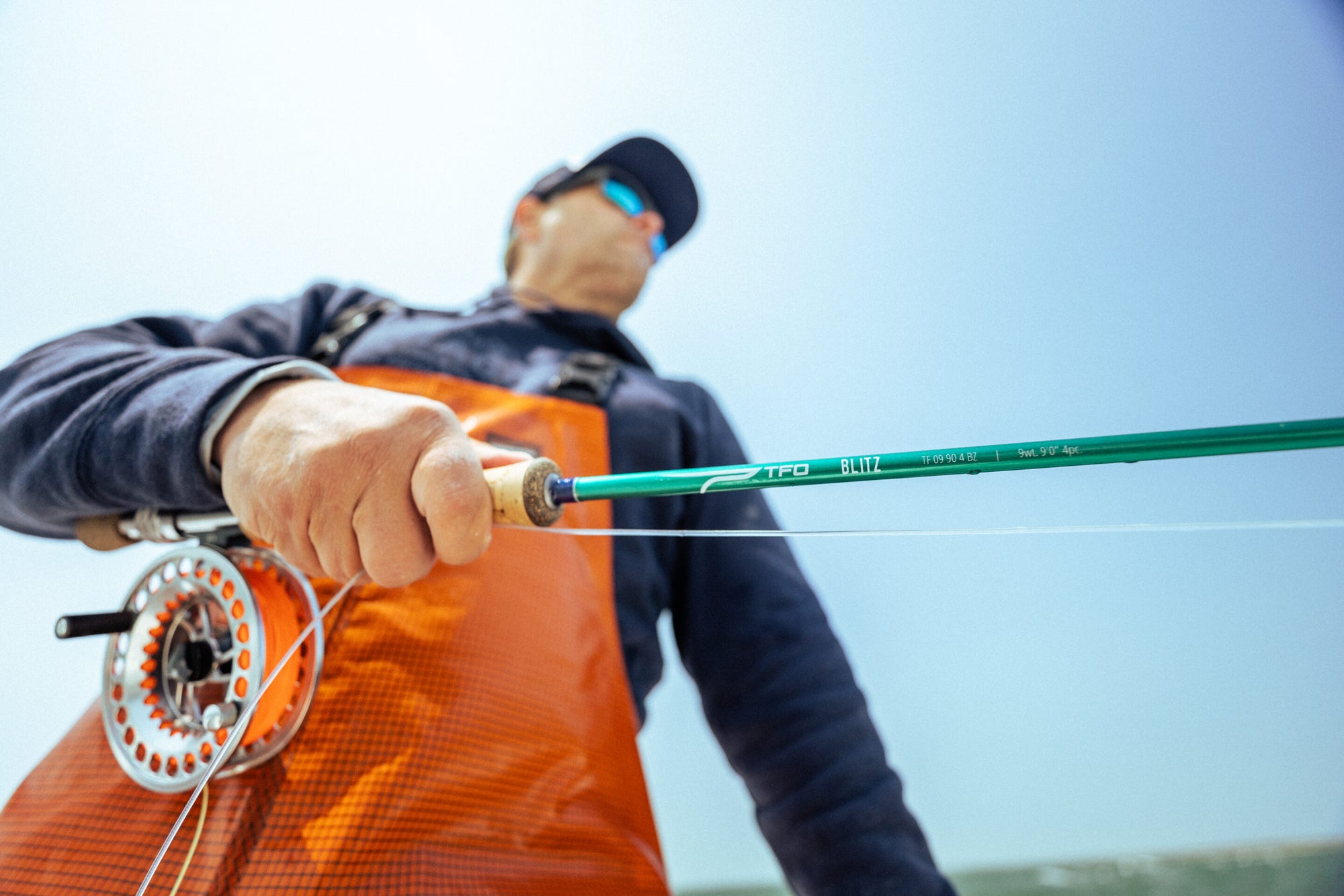 TFO Blitz Fly Rod 8wt 9'0" 4pc - from Alamo Anglers