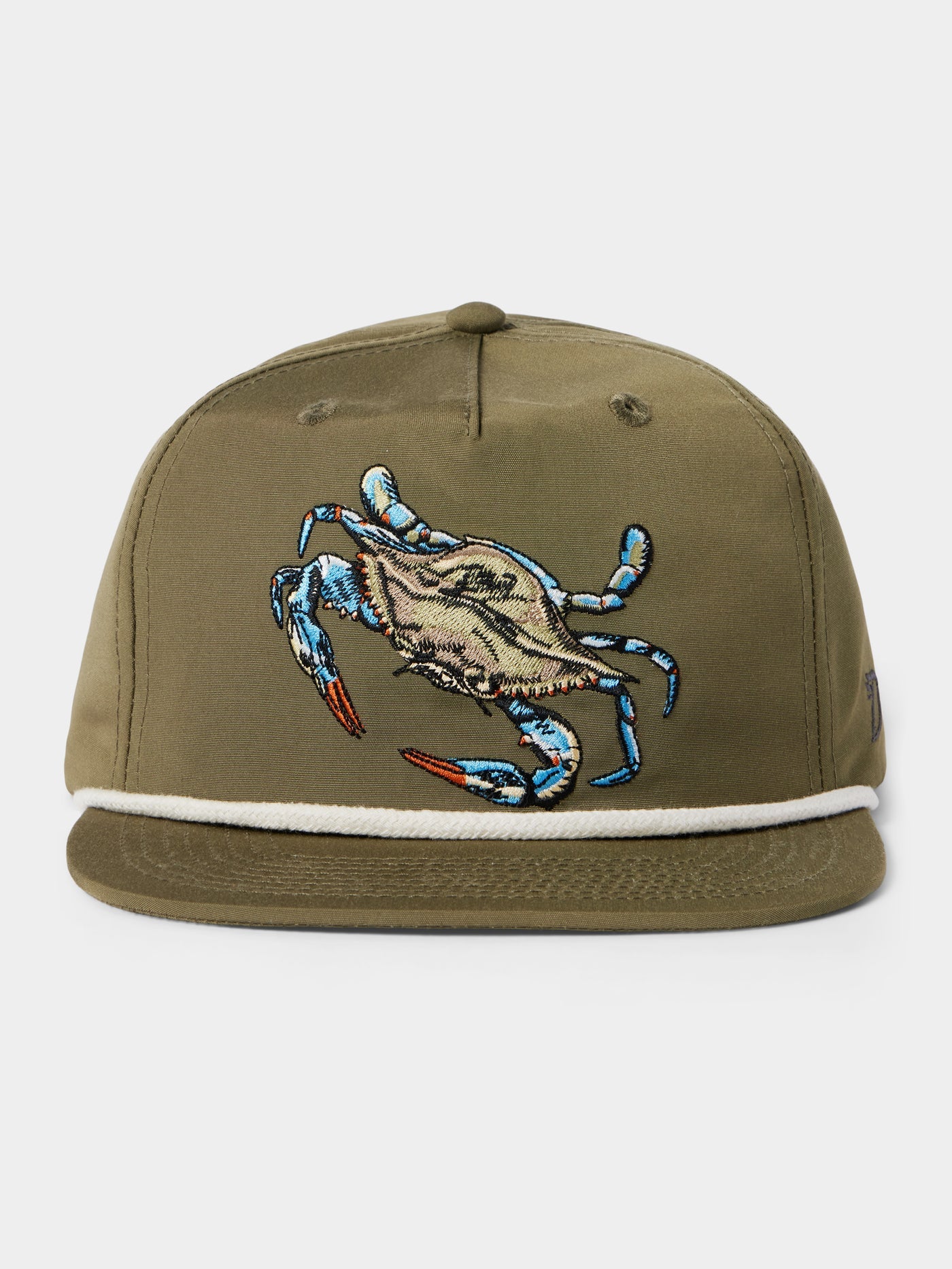 Duck Camp Blue Crab Hat Charcoal - Hats from Alamo Anglers