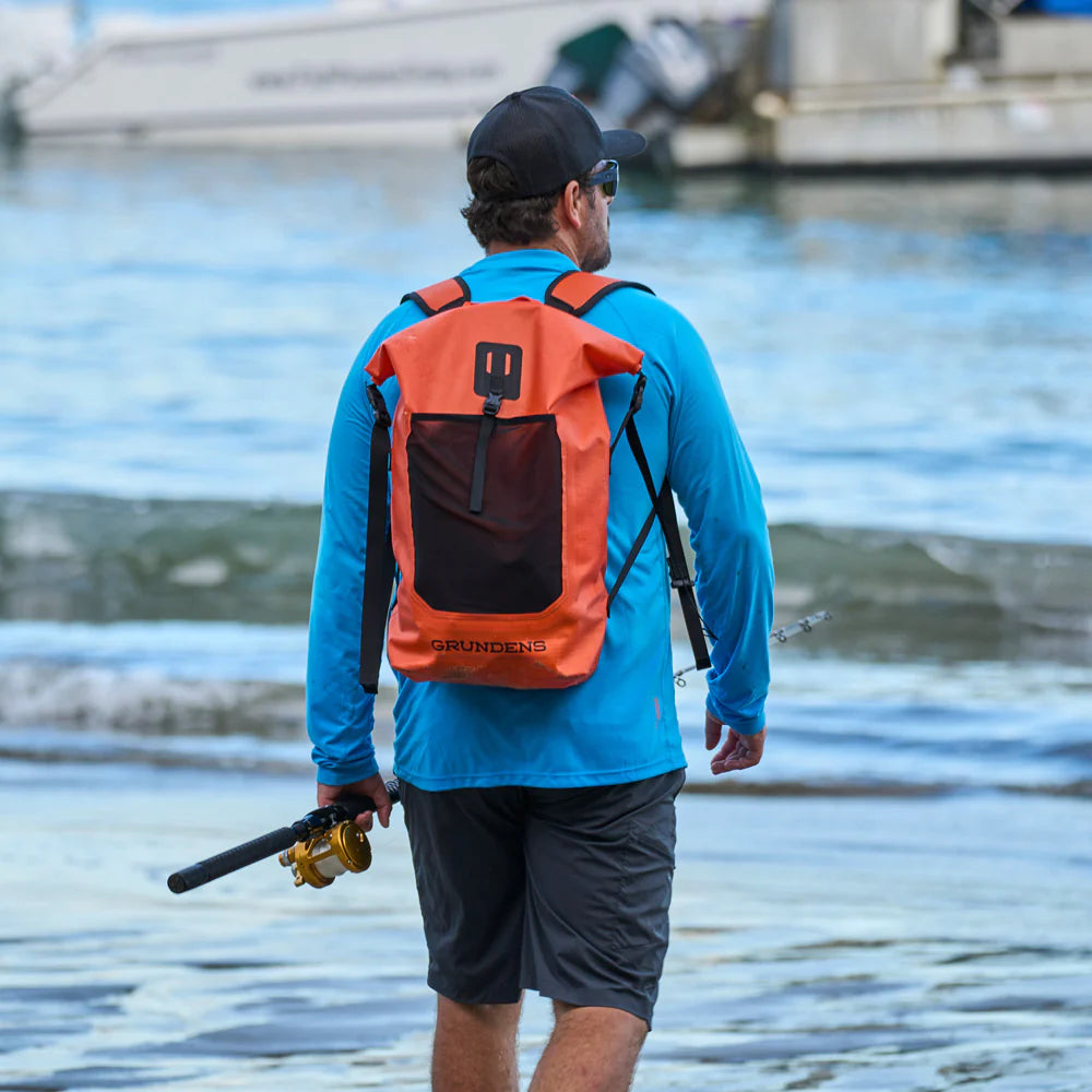 Grundens Bootlegger Roll Top Backpack 30L - from Alamo Anglers