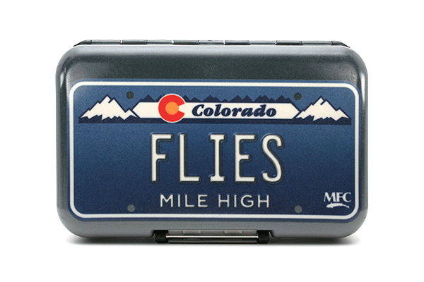 MFC Poly Fly Box Colorado License Plate - from Alamo Anglers