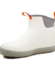 Grundens Deck Boss Ankle Boot White Squall - Footwear from Alamo Anglers