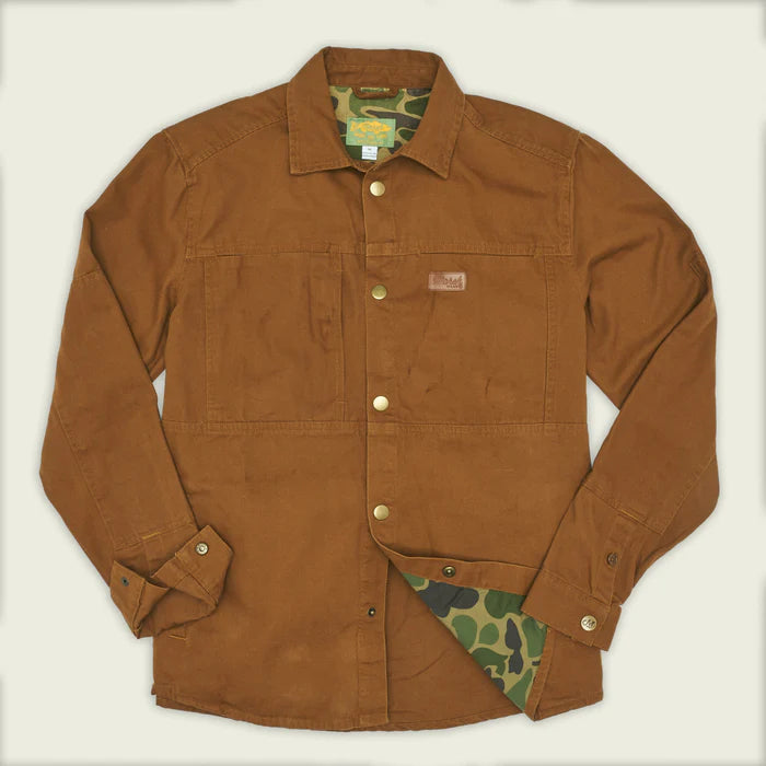 Marsh Wear Delano Shacket Tobacco - Outerwear from Alamo Anglers