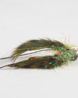 Blue Line Co. Dinghy Crab Olive Flashy - from Alamo Anglers