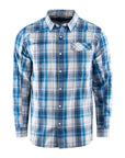 Grundens Dispatch Flannel Shirt Sky Plaid - from Alamo Anglers