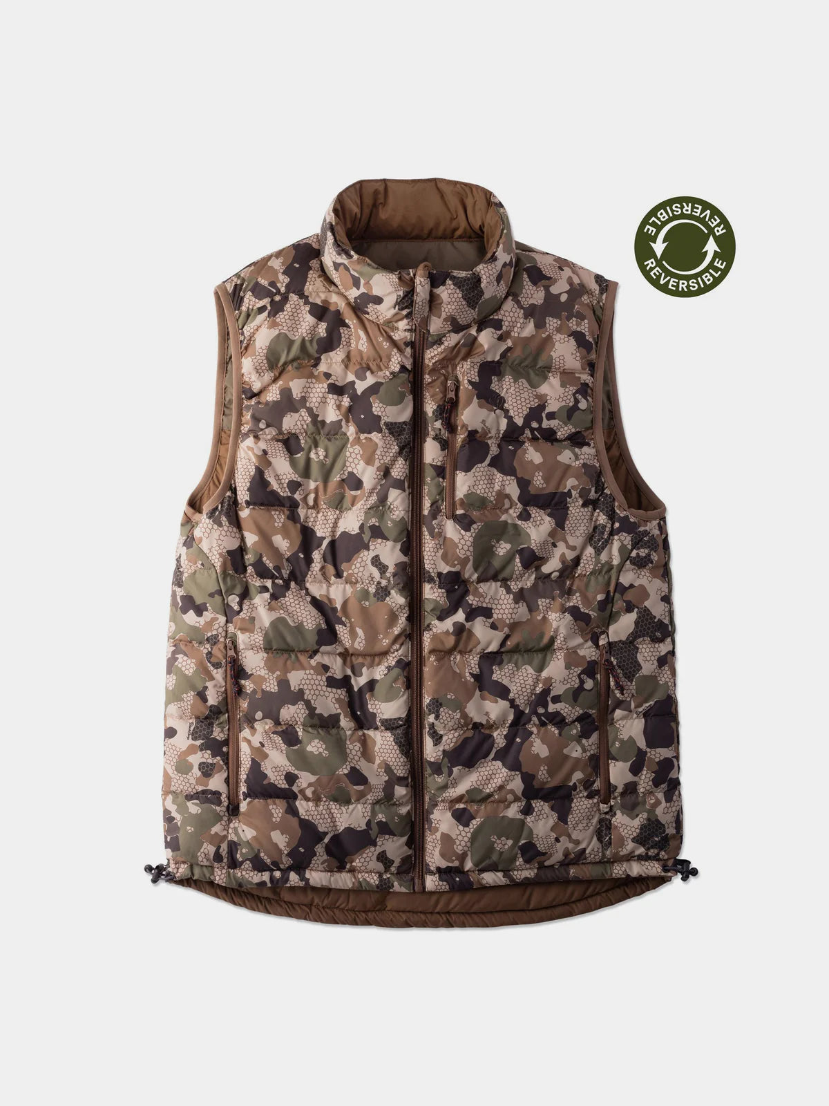 Duck Camp DryDown Vest - Reversible Pintail Wetland - Vest from Alamo Anglers