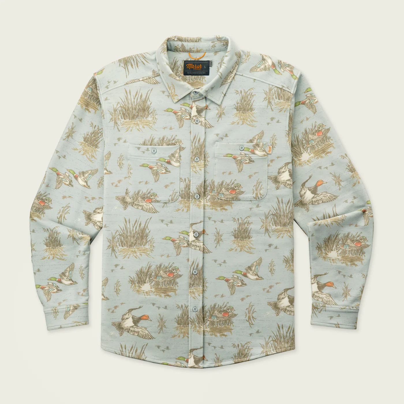 Marshwear Fireside Overshirt Smoke - from Alamo Anglers