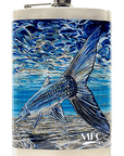 MFC Hip Flask Udesen's Bonefish Tail - from Alamo Anglers