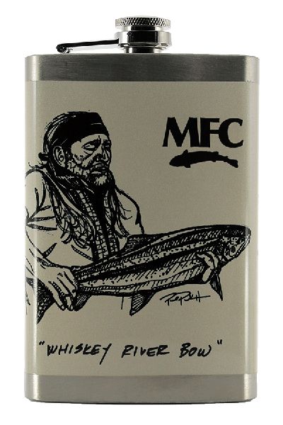 MFC Hip Flask Puckett's Willie (Trout) - from Alamo Anglers