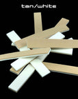 Sight Cast Topwater Fly Foam Strips Tan White - from Alamo Anglers