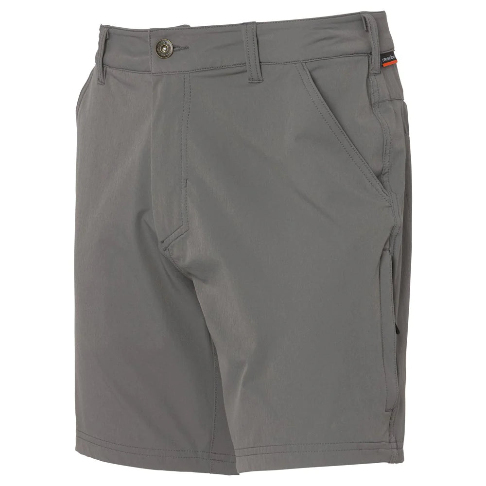 Grundens Gaff Short 7 Inch Charcoal - Shorts from Alamo Anglers
