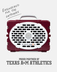 Turtlebox Original - Gen 3 Gameday Series: Maroon & White - Speakers from Alamo Anglers
