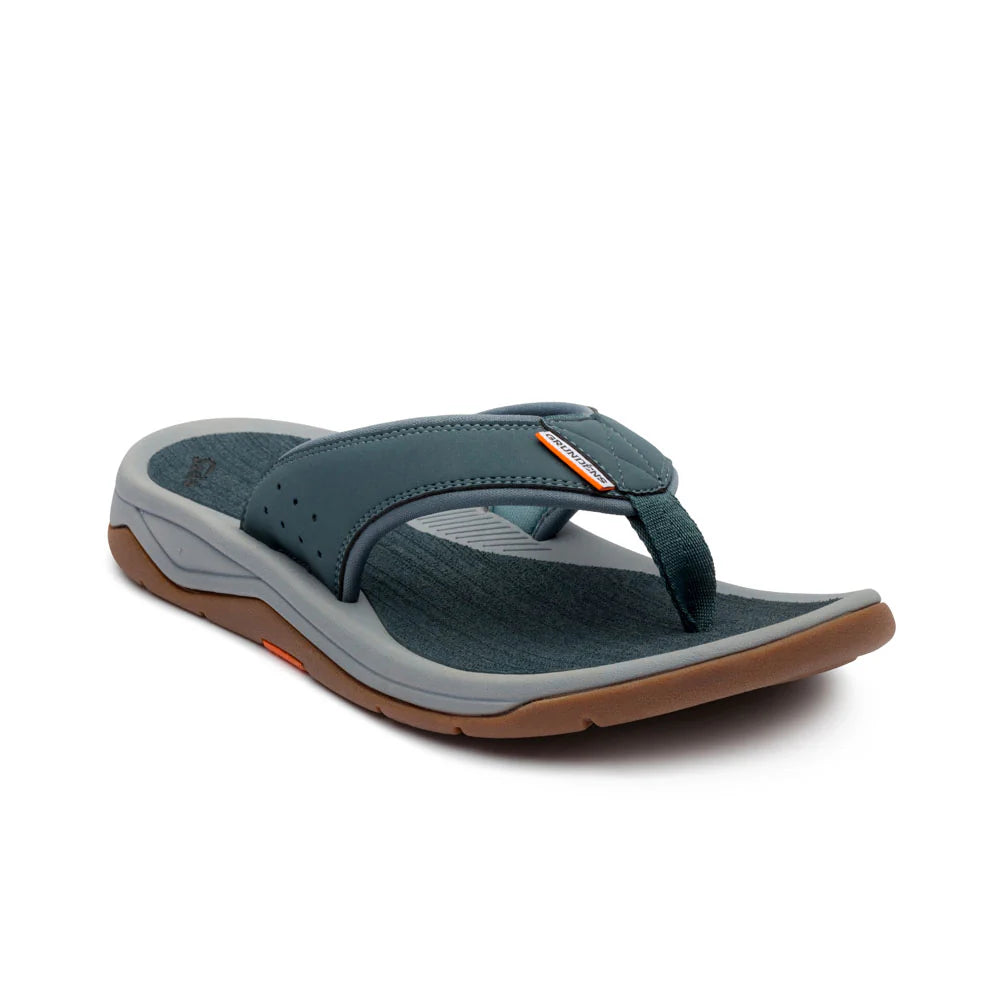 Grundens Deck Boss Sandal Dark Slate - Footwear from Alamo Anglers