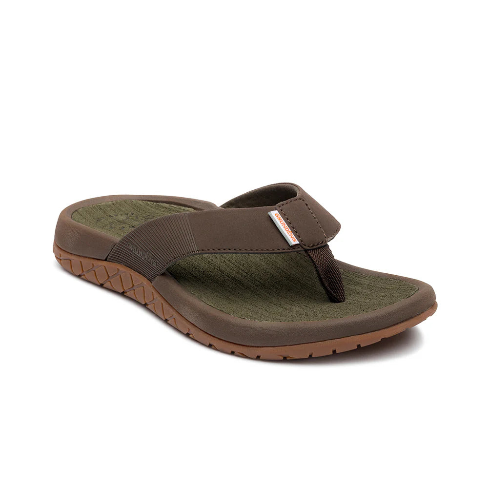 Grundens FishFinder Sandal Dark Brown - from Alamo Anglers