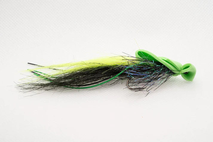 Blue Line Co. Gurgler Black Chartreuse - from Alamo Anglers