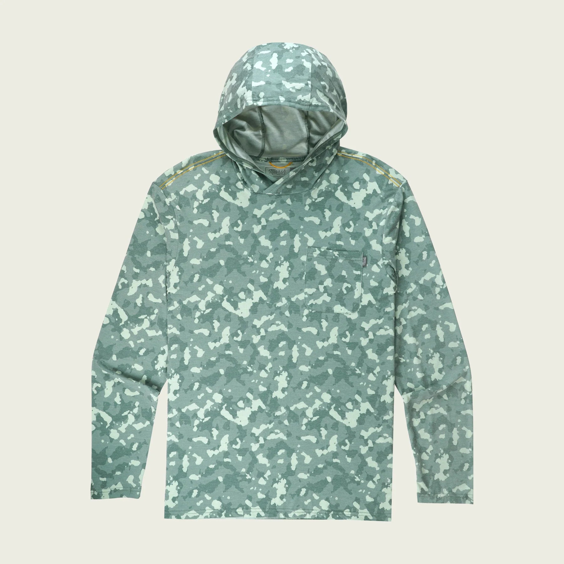 Marsh Wear Buxton Performance Hoodie Lily Pad Foxhole Camo - Tops from Alamo Anglers