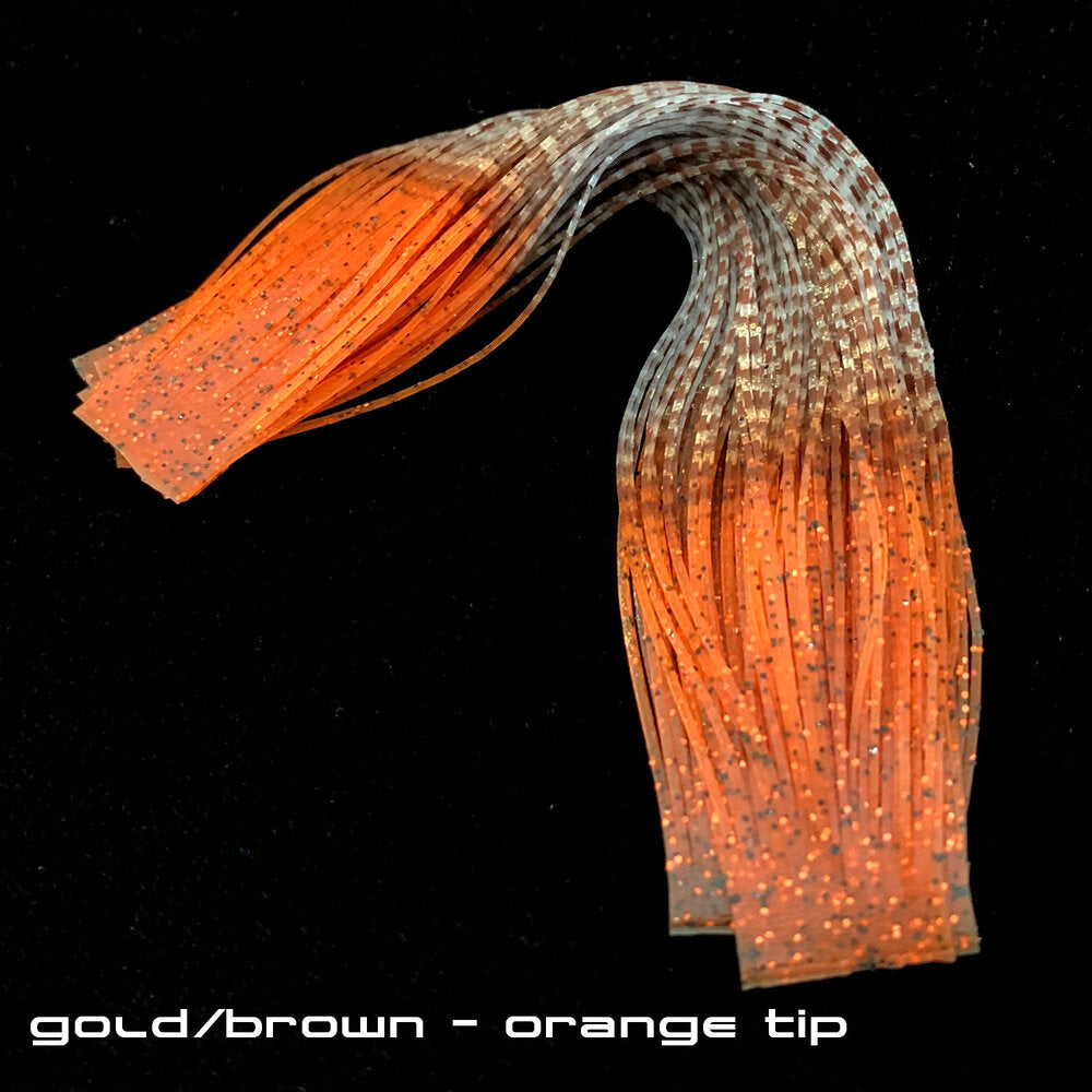 Sight Cast Marsh Legs Gold Brown Orange Tip - from Alamo Anglers
