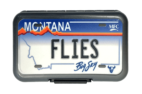 MFC Poly Fly Box Montana License Plate - from Alamo Anglers