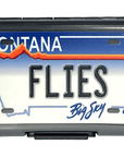 MFC Poly Fly Box Montana License Plate - from Alamo Anglers