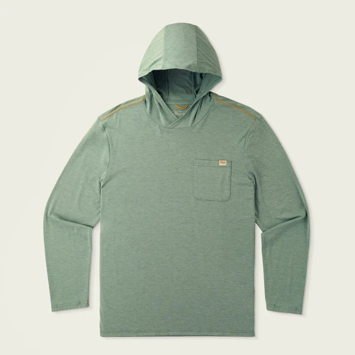 Marsh Wear Buxton Tech Hoodie Trellis Heather - from Alamo Anglers