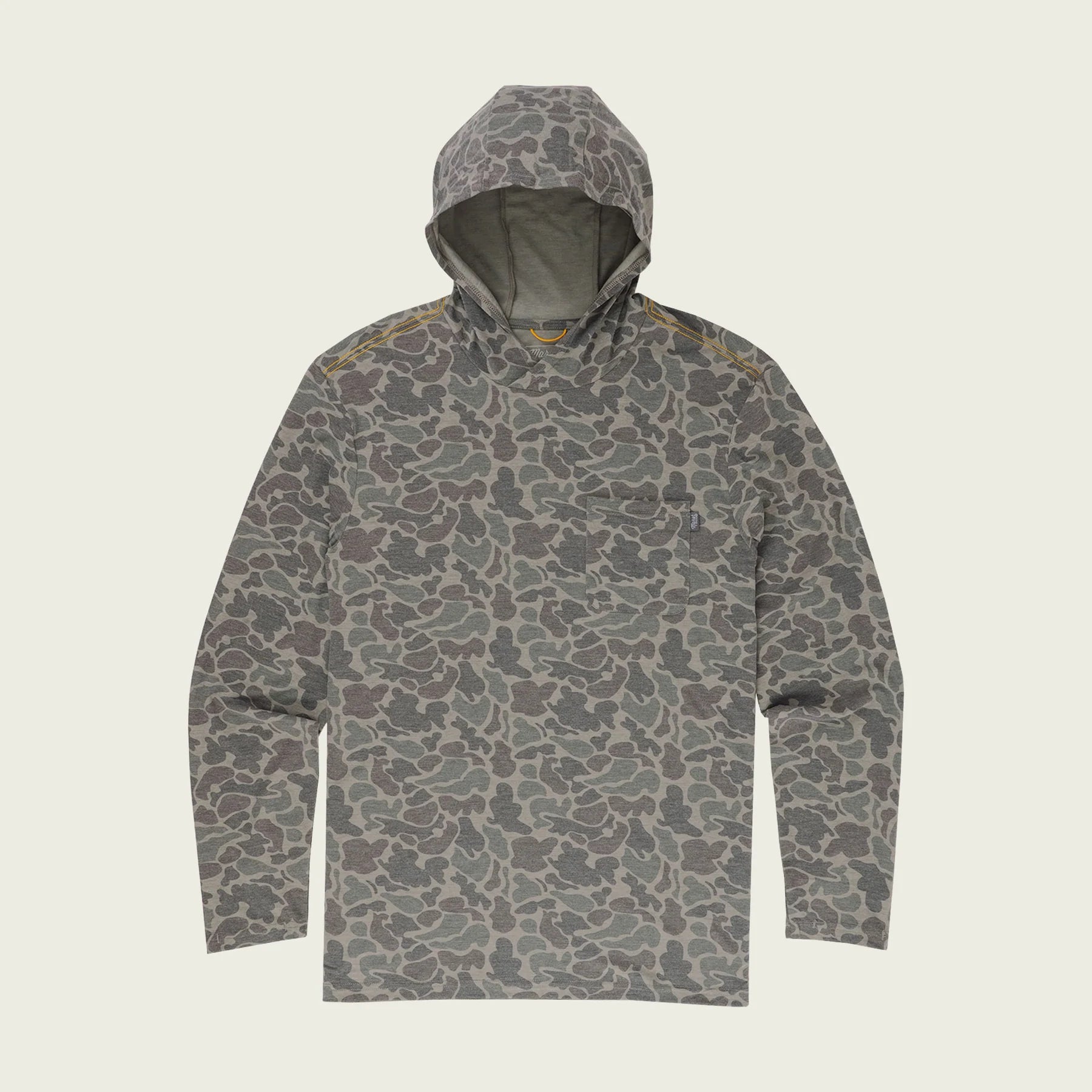 Marsh Wear Buxton Performance Hoodie Dark Green Mallard Camo - Tops from Alamo Anglers