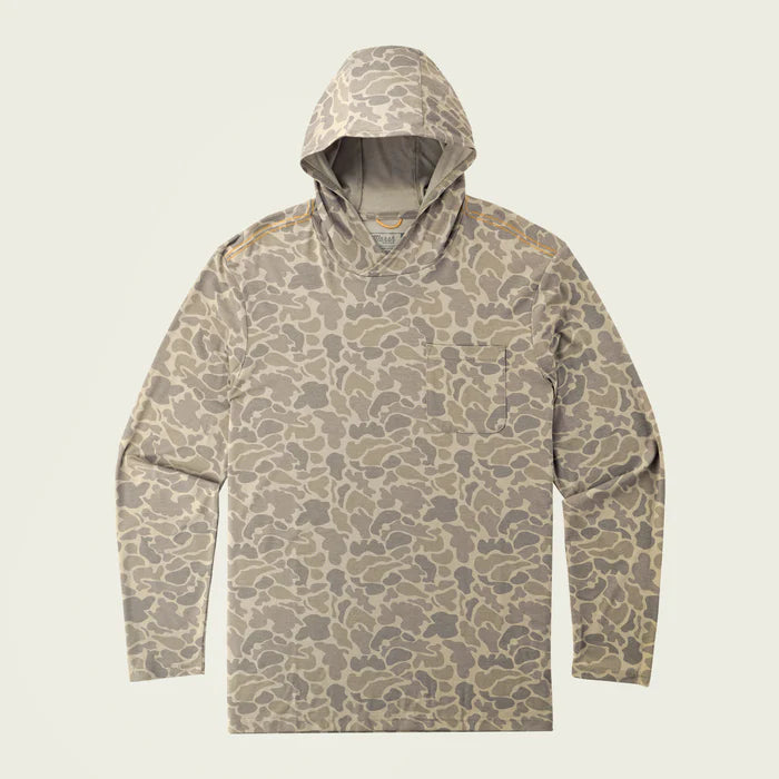 Marsh Wear Buxton Performance Hoodie Khaki Mallard Camo - Tops from Alamo Anglers