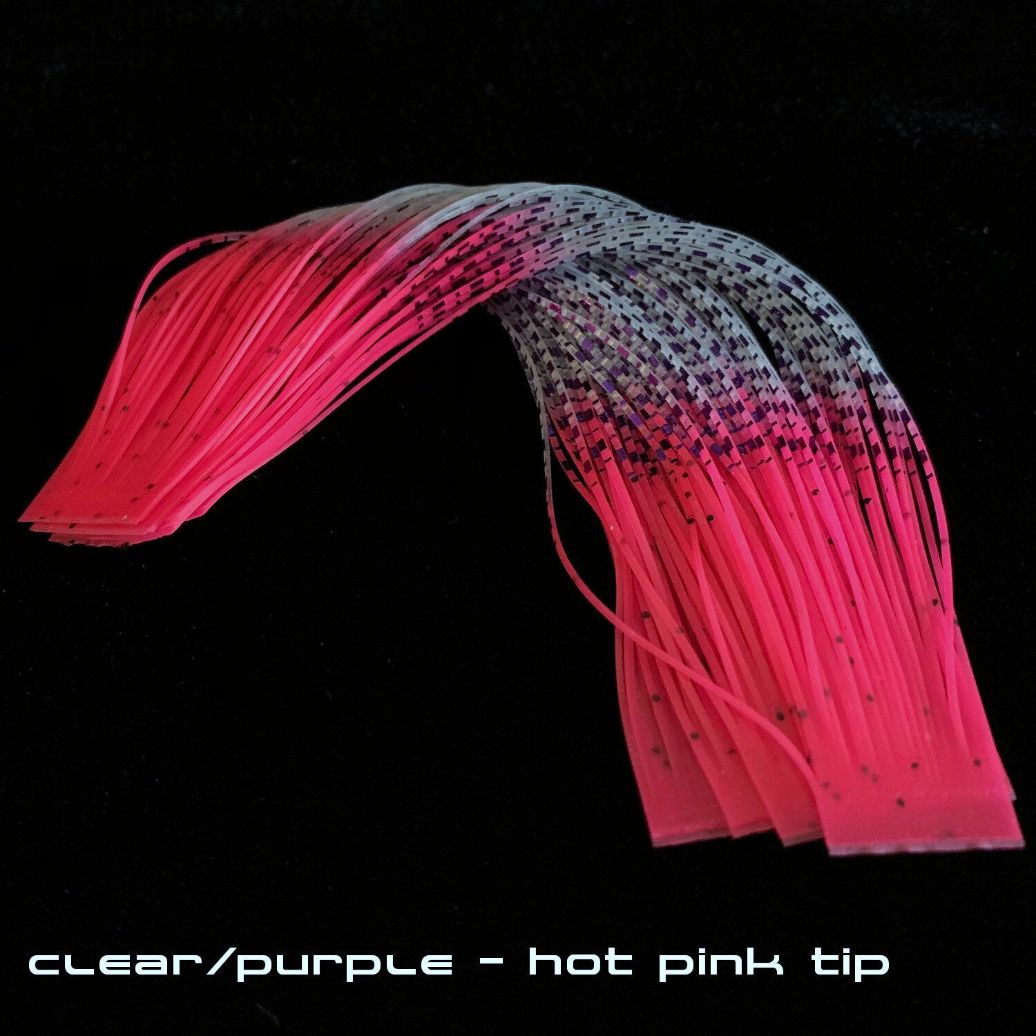 Sight Cast Marsh Legs Clear Purple Hot Pink Tip - from Alamo Anglers