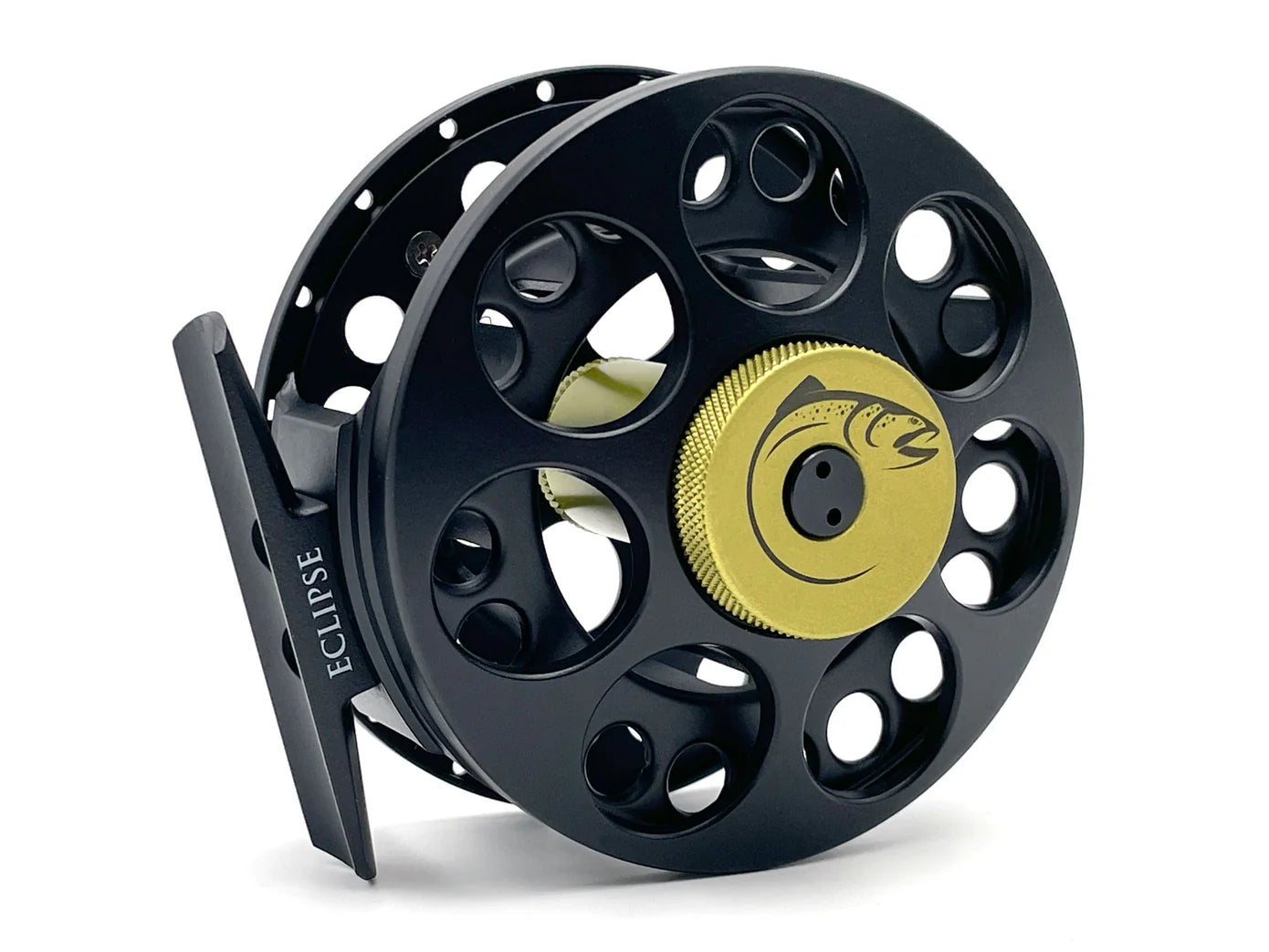 Moonlit Eclipse Reel 5 6 Black Olive - from Alamo Anglers