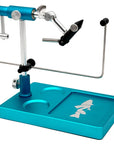 Moonlit Nirvana V2 Rotary Fly Tying Vise w/Base Blue - from Alamo Anglers