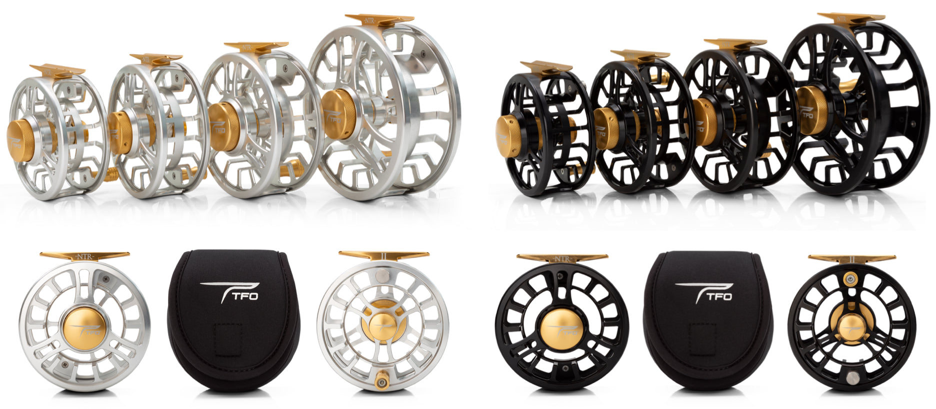 TFO NTR Fly Reel III Clear - from Alamo Anglers