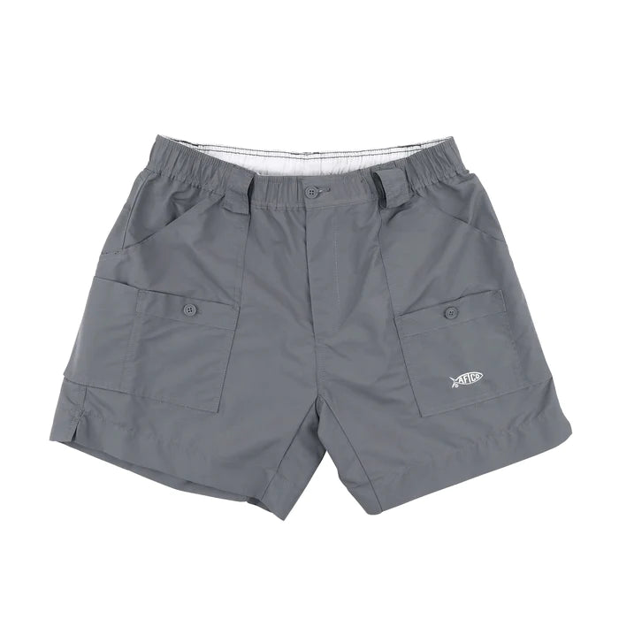 Aftco Original Fishing Short Charcoal - from Alamo Anglers