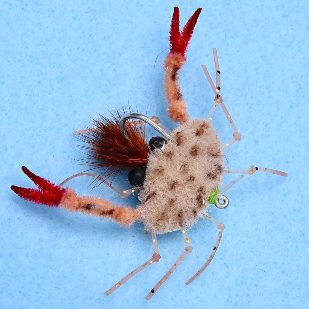 EP Flies EP Palometa Crab Tan - from Alamo Anglers