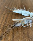 Sight Cast Popcorn Shrimp White Tan Size