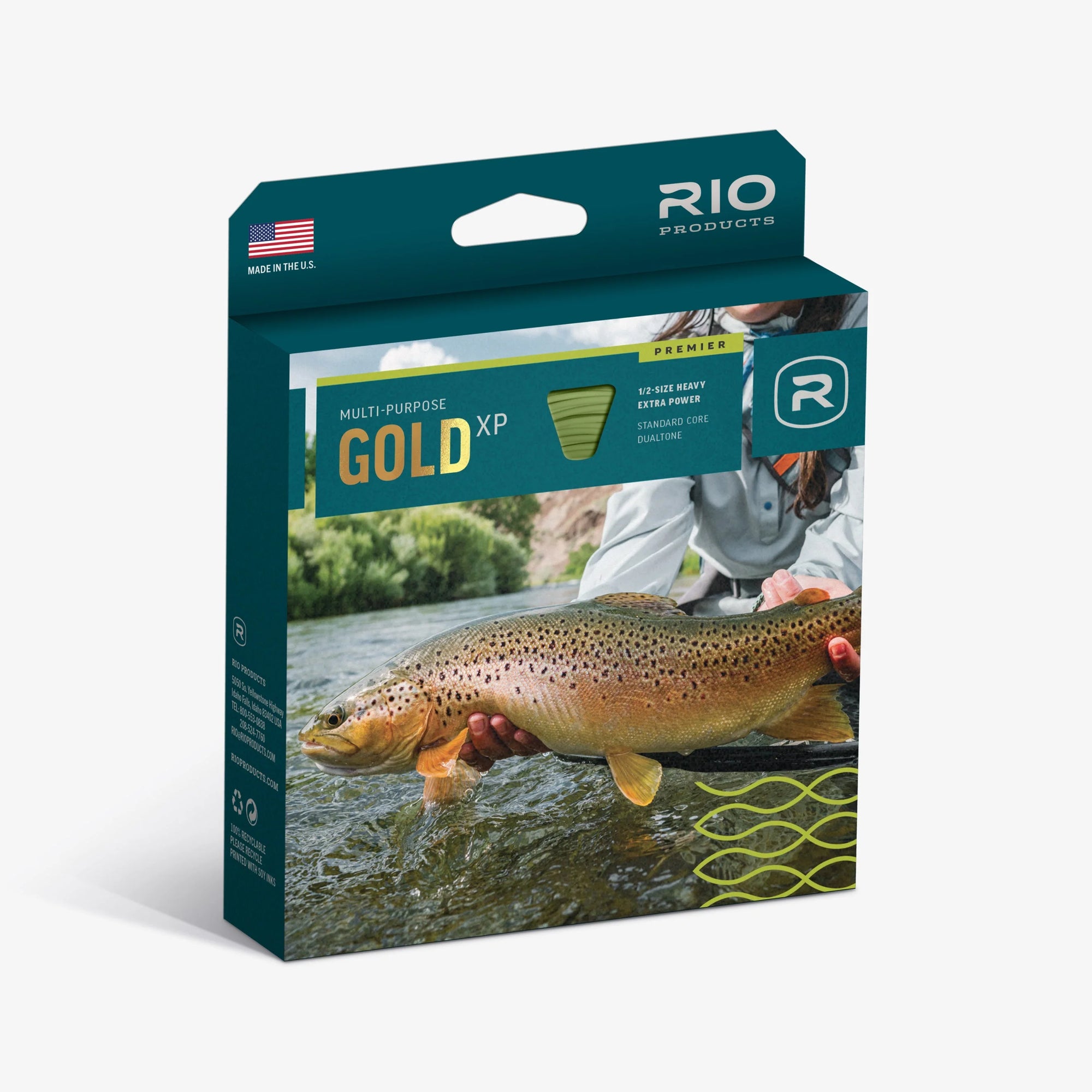 Rio Premier Gold XP Moss Electric Green - from Alamo Anglers