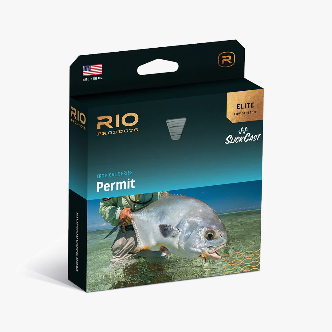 Rio Elite Permit Sand Orange Aqua Blue - Fly Line from Alamo Anglers
