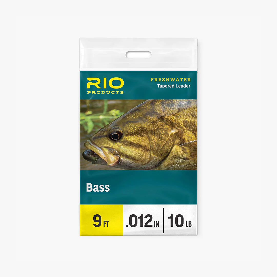 Rio Bass Leader Single Pack 9ft 12lb - Leader from Alamo Anglers