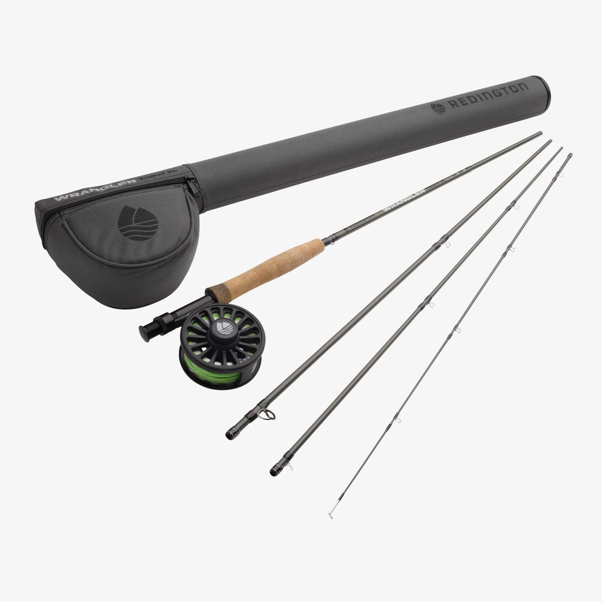 Redington Wrangler Trout XL Kit 9" 6 WT 4 pc - Fly Rods from Alamo Anglers