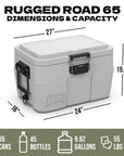 Rugged Road 65 V2 - Coolers from Alamo Anglers