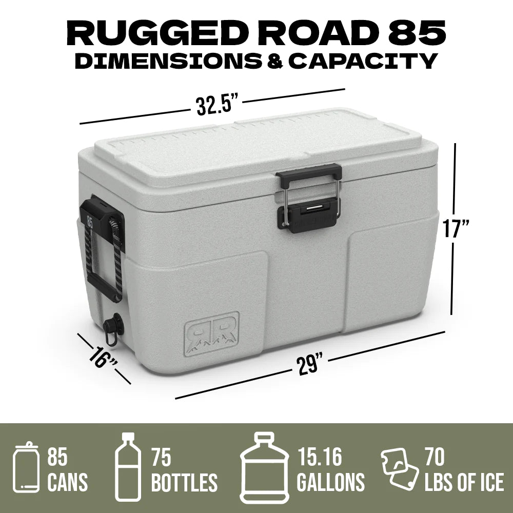 Rugged Road 85 V2 - Coolers from Alamo Anglers