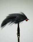 Blue Line Co. Rabbits Foot Black Leech - from Alamo Anglers