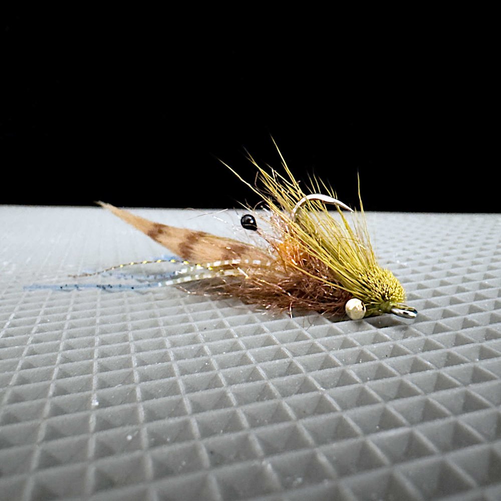 Sight Cast Redfish Slider Blue Crab Olive #2 - from Alamo Anglers