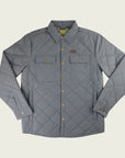 Marsh Wear Saluda Puff Shacket Charcoal - Outerwear from Alamo Anglers