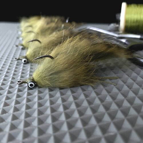 Sight Cast Capt. Scott Null's Convict Killer Olive Black Size #4 - Flies from Alamo Anglers