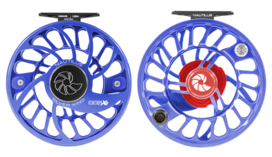 Nautilus CCF-X2 Fly Reel (6/8) 6 8 Blue - Fly Reels from Alamo Anglers