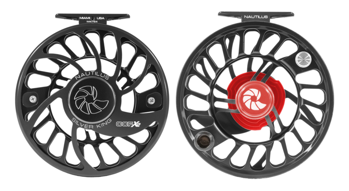 Nautilus CCF-X2 Fly Reel (6/8) 6 8 Black - Fly Reels from Alamo Anglers