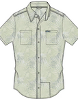 SWC Oysterman S/S Woven Palm Camo - from Alamo Anglers