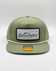 Alamo Anglers Shop Hat Sage w white rope - from Alamo Anglers